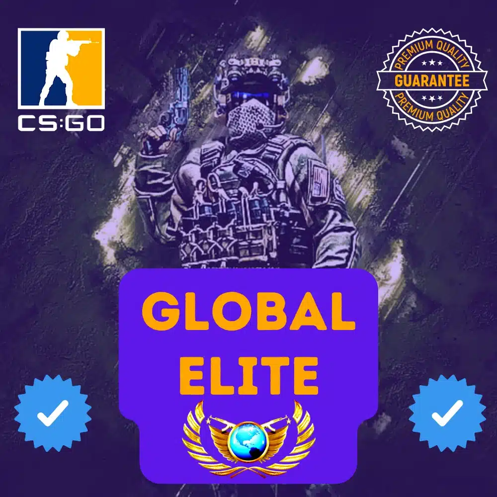 CSGO Global Elite Rank prime accounts for sale at Cheap